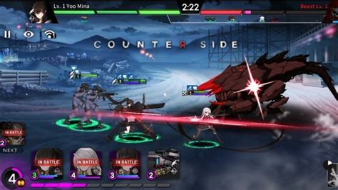 COUNTER:SIDE GAMEPLAY (ENG) | SEA | CBT | STRATEGY ACTION RPG | (ANDROID/IOS) - YouTube