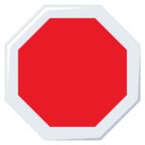 🛑 Stop Sign Emoji on JoyPixels 3.0