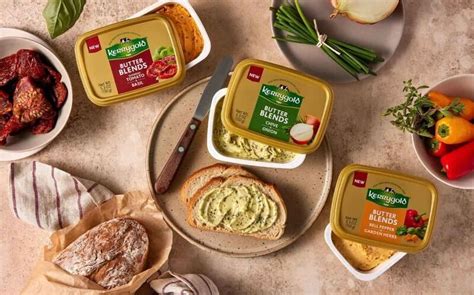 Flavor-Enhanced Spreadable Butters : Kerrygold Butter Blends