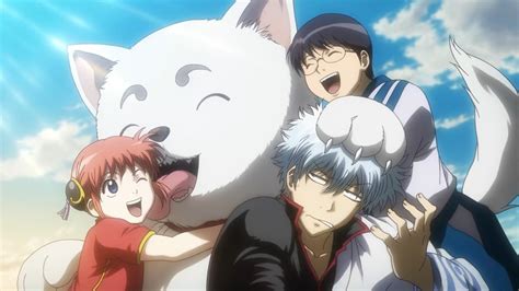 Download Sadaharu (Gintama) Shimura Shinpachi Kagura (Gintama) Gintoki Sakata Anime Gintama HD ...