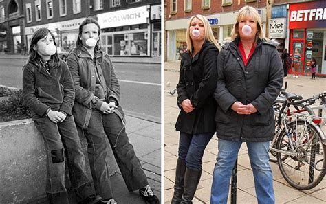 Photographer Recaptures Old Pictures Creating A Beautiful Reunion Of People He Photographed ...