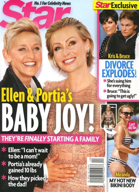 Portia de Rossi Pregnant: Ellen DeGeneres Divorce Off, Welcomes Baby ...