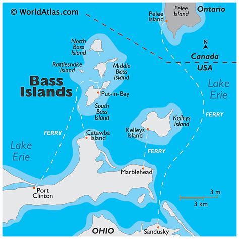 Bass Islands - WorldAtlas