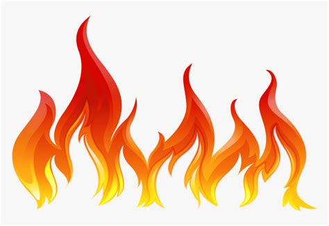 Flame Clip Art Fire, HD Png Download - kindpng
