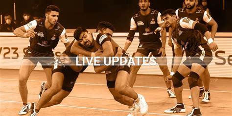 Pro Kabaddi League: Bengaluru Bulls Vs U Mumba Live Updates