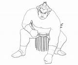 Sumo Coloring Pages At GetColoringscom  Free Printable Colorings sketch template