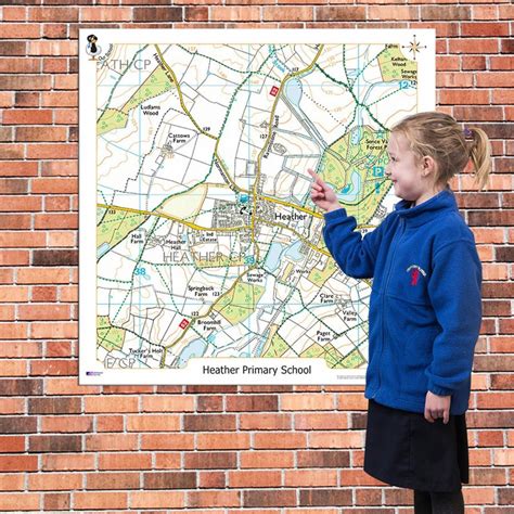 School Playground Signs - OS map | School playground, Os maps, School