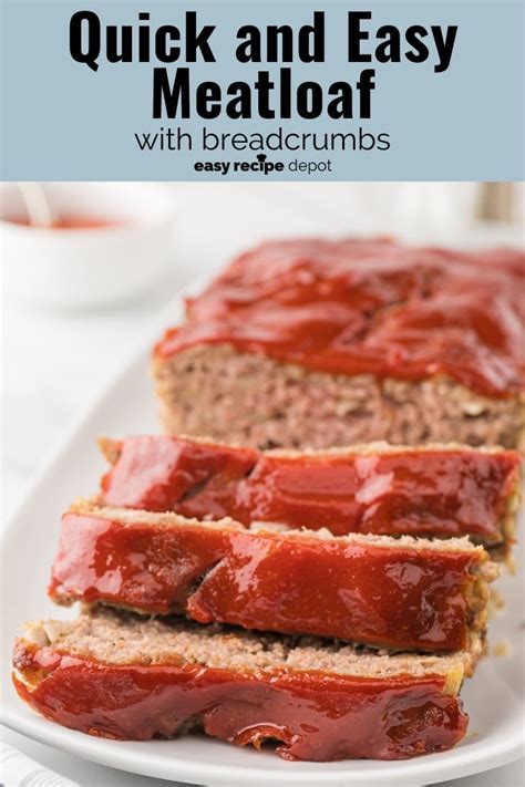 15 Meatloaf Recipes with Bread Crumbs You Can Make In 5 Minutes – Easy Recipes To Make at Home