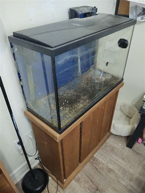 30 Gal Aquarium with stand and filters | eBay