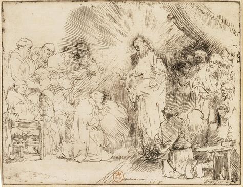 Rembrandt etching bequeathed by George Salting to the British Museum ...