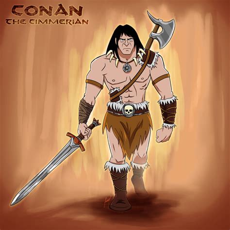 ArtStation - Conan, the Cimmerian (Genndy Tartakovsky art syle)