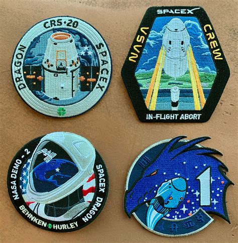 March of the Dragons | SpaceX Mission Patches, making steady… | Flickr