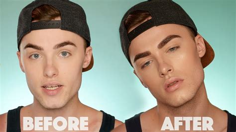 Transform Your Look with Men's Natural Makeup: Before and After Photos ...