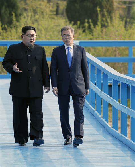 PHOTOS: Kim Jong Un, Moon Jae-in Meet At 2018 Inter-Korean Summit | The ...