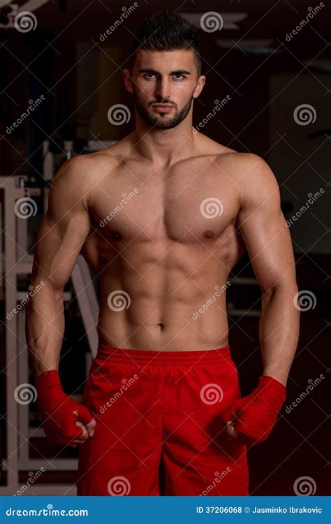 Dangerous Looking MMA Fighter Royalty Free Stock Photos - Image: 37206068