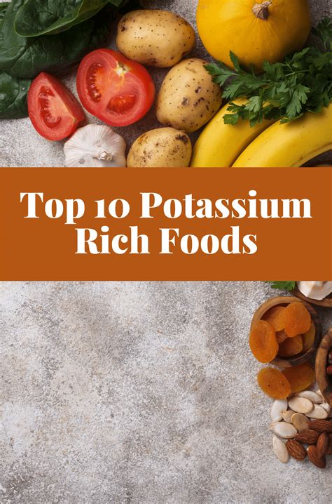 Potassium Rich Foods You Should Start Eating Today | Potassium rich foods, Potassium rich, High ...