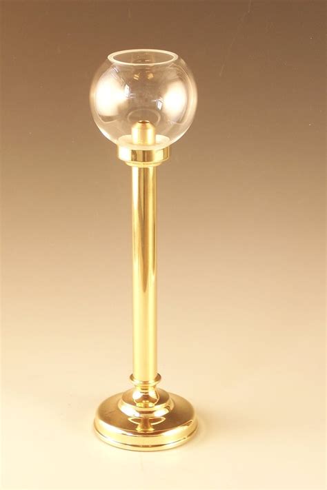 Spring loaded candlestick - churchsupplies - Rohrsen-brass