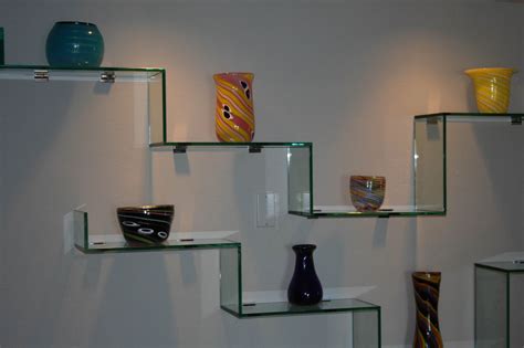 Best 15+ of Wall Mounted Glass Display Shelves