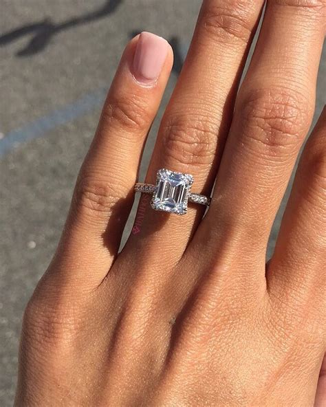 60 Fantastic Emerald Cut Engagement Rings + Expert Tips