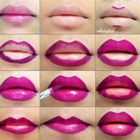 Lip Makeup Step By Step - Tutor Suhu