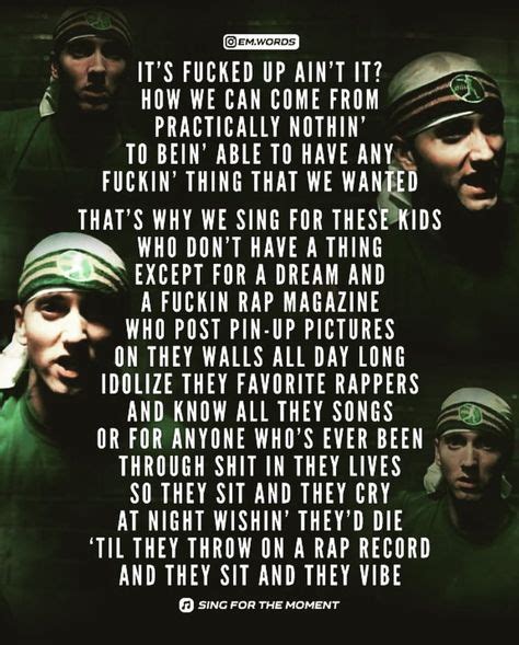 Pin by Grace Lorenzo on Eminem | Eminem lyrics, Eminem rap, Rap songs