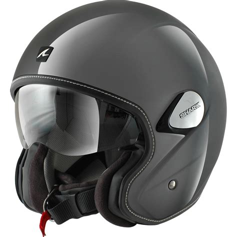 Shark Heritage Blank Open Face Motorcycle Helmet - Open Face Helmets - Ghostbikes.com