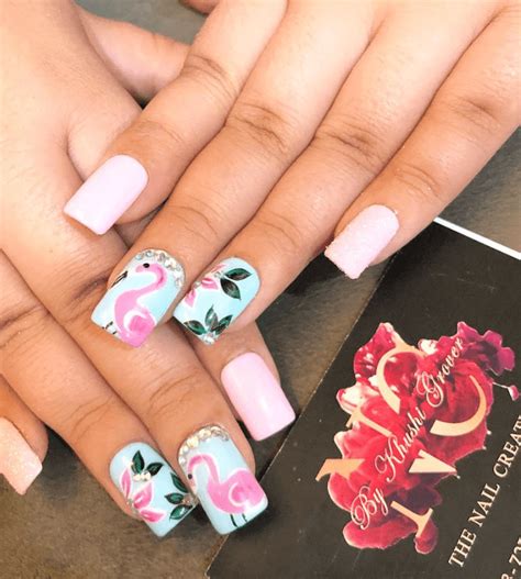 50 Flamingo Nail Ideas to Rock Your Mani