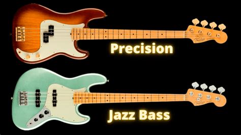 Precision Bass vs Jazz Bass - Bass Guitar Lessons