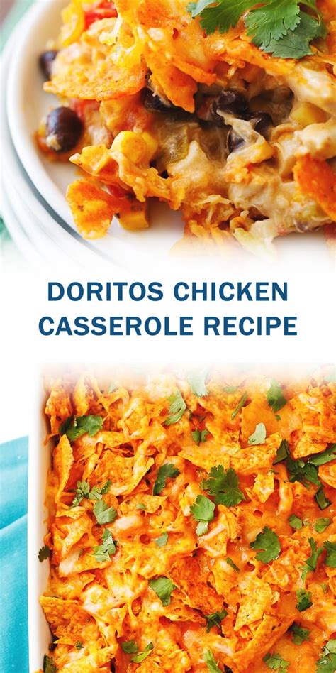 DORITOS CHICKEN CASSEROLE RECIPE - 3 SECONDS