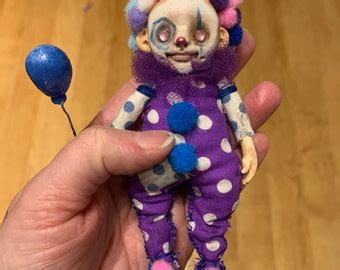 Ooak Clown Doll | Etsy