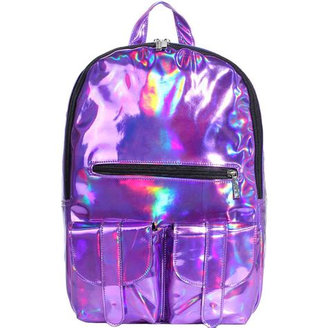 PURPLE HOLOGRAM BAG | Purple backpack, Mens leather bag, Womens backpack