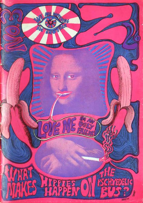 MARTIN SHARP Poster Art, Music Poster, Psychedelic Art, Martin Sharp, Illustrations ...