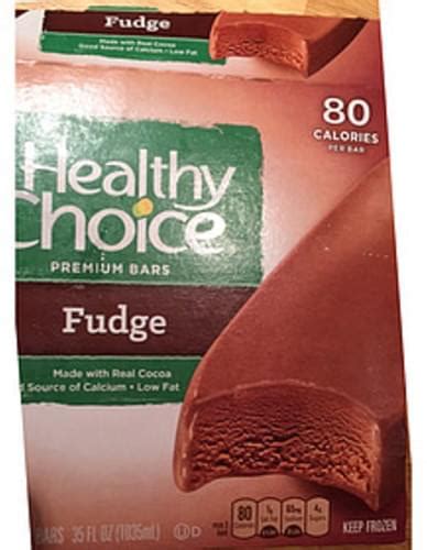 Healthy Choice Fudge Premium Bars - 64 g, Nutrition Information | Innit