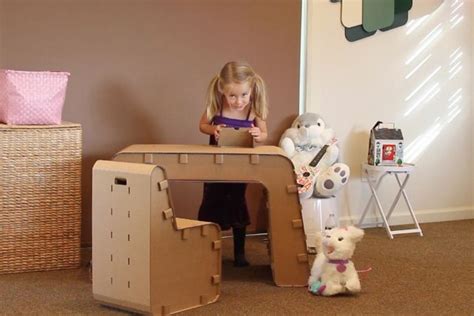 Wonderful cardboard furniture for kids made for creativity | Cardboard furniture, Kids furniture ...