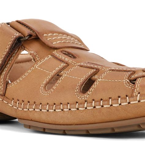 Hush Puppies Tan Fisherman Sandals For Men | Bata