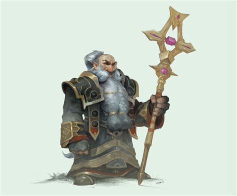 ArtStation - Dwarf Priest, Dave Greco | Dwarf priest, Character art, Character art fantasy