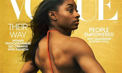 Simone Biles makes Vogue cover debut