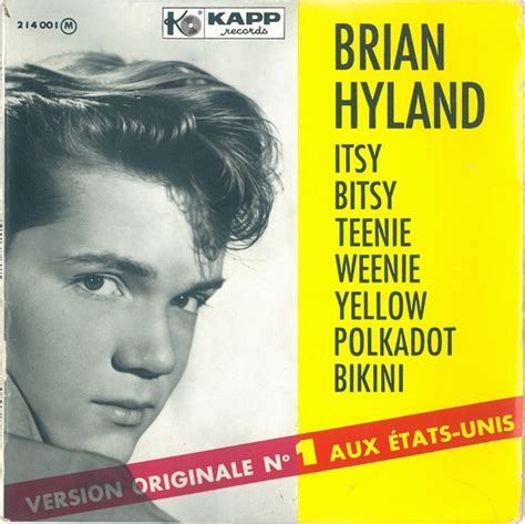 Brian Hyland – Itsy Bitsy Teenie Weenie Yellow Polkadot Bikini (Vinyl ...