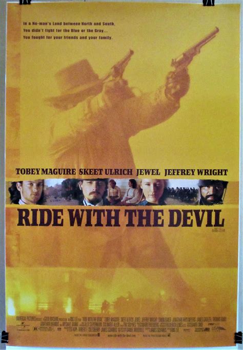 RIDE WITH the DEVIL 1998 Original 27x40 Movie Poster Ang - Etsy