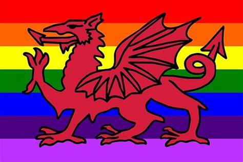 "Welsh Gay Pride Flag Wales" Poster by sweetsixty | Redbubble