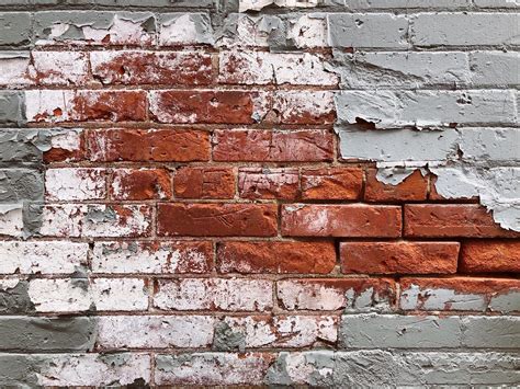 full frame, close-up, damaged, structure, texture, aged, brick, no ...