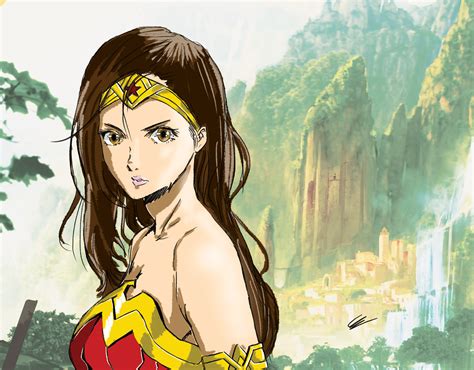 ArtStation - Wonder Woman Anime Series Concept