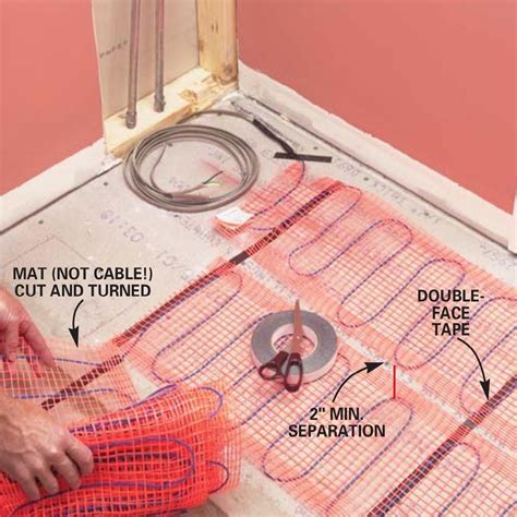 How To Install In Floor Heat: Radiant Heat Installation