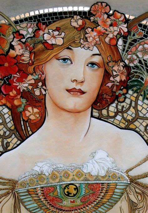 mucha | Alphonse Mucha Art Nouveau Mucha, Art Nouveau Poster, Poster ...