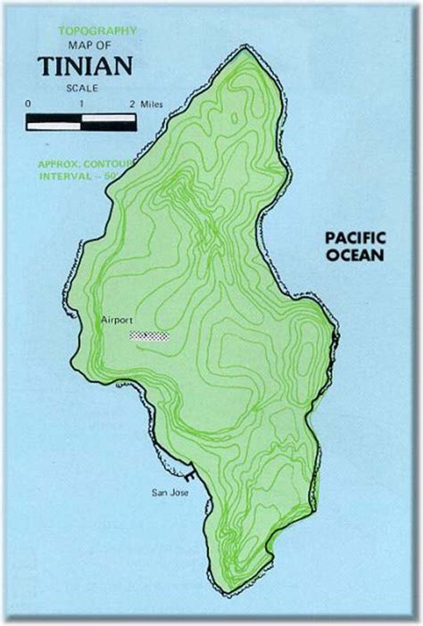 Tinian-topo-map