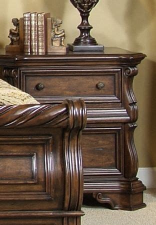 Arbor Place Sleigh Bed 6 Piece Bedroom Set in Brownstone Finish by Liberty Furniture - 575-BR ...