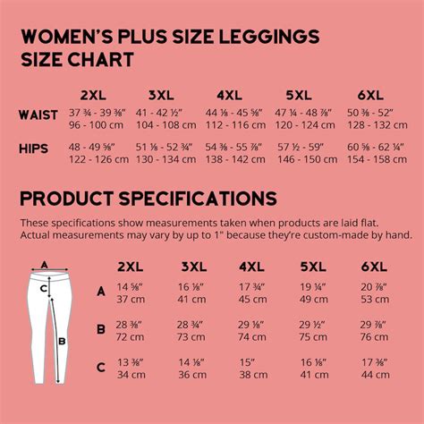 Leggings Size Chart Cm | ubicaciondepersonas.cdmx.gob.mx