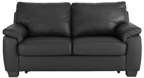 Argos Home Logan - 2 Seat Leather/Leather Eff - Sofa Bed Reviews