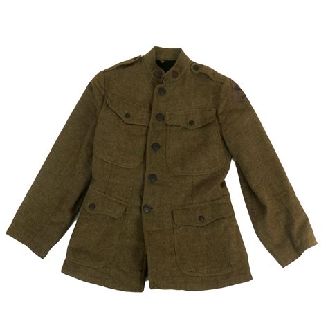 Original U.S. WWI 26th Infantry Division Quartermaster Uniform Tunic - – International Military ...