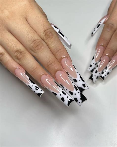 Cow Print Nails: 28 Stunning Ideas to Beautify Your Hands